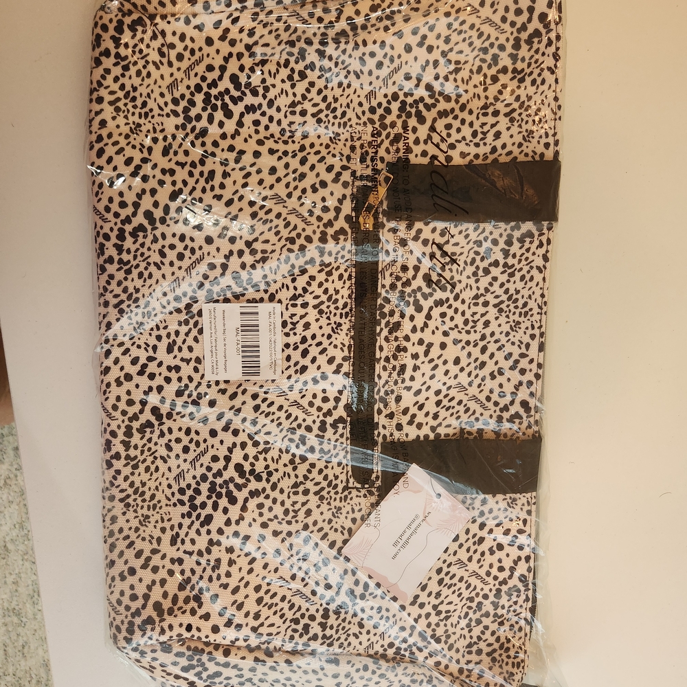 Leopard Print Travel Bag
